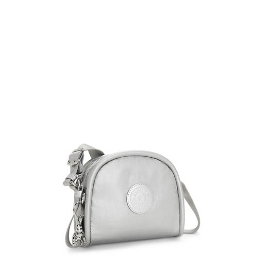 Kipling Jesper Metallic Crossbodytassen Zilver | BE 1183AH